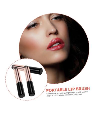 Buy Mipcase 3 Pcs Lip Makeup Brush Set - Portable Imitation Wood Handle Lipstick Applicator for Perfect Lip Beading & Jewelry Making - Buy Online on GoSupps.com