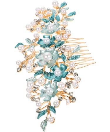 Beaupretty Accessories hair plug hair barrettes for women tiaras for girls hair combs for women accessories gajra flower hair clips for bun clips for hair bride flower headdress Wedding - Buy Online on GoSupps.com