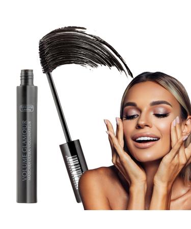 Waterproof Mascara Sweatproof Makeup Mascara for Soft Eyelash Extension Long Lasting Makeup for Meetings Travel Work Home Dating Bubei