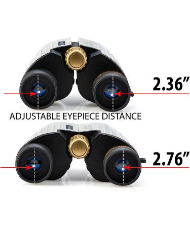 Kids Binoculars for Bird Watching - Shockproof 8X22 High Resolution Optics Set for Outdoor Games - Best Toys for Boys & Girls - Spy Detective Kit (White) - Buy Online on GoSupps.com
