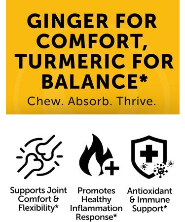 Lunakai USA Made Turmeric & Ginger + Super Mushroom Gummies Bundle Naturally Flavored Non-GMO 60ct Each - Buy Online on GoSupps.com
