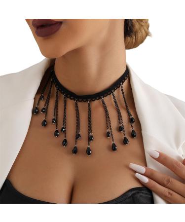 VSilay Lianxue Farming Fringe Half Call - Fashionable Water Drops Tquad Fans & Collarbone Chains for Women & Girls | International Shipping - Buy Online on GoSupps.com
