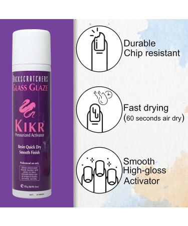 Kikr Activator - Fiberglass or Silk Nail Extension Glue 6 Oz - Buy Online on GoSupps.com