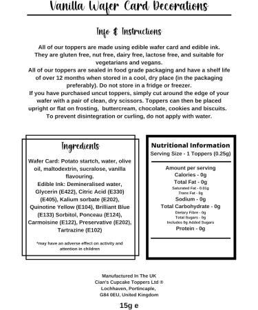 PRECUT Summer Gnomes Edible Cupcake Toppers - Ice Cream Gnomes Theme Premium Thickness SWEETENED VANILLA - wafer card disc cake decorations (Pack of 12) - Buy Online on GoSupps.com