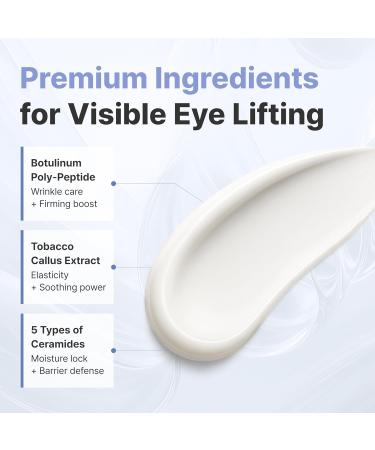 AROCELL Wrinkle Solution Eye Cream 0.5 fl oz Korean Under Eye Cream with Collagen & Galvanic Care Hydrating Moisturizing Eye Moisturizer Elasticity Boosting Gentle Non Sticky Daily Eye Care - Buy Online on GoSupps.com