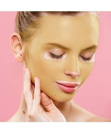 Silicone Face Mask Set 3-Piece Silicone Anti-Wrinkle Face Mask Cover Leaf Masks All Skin Types Reusable Deep Cleansing Spa - Buy Online on GoSupps.com
