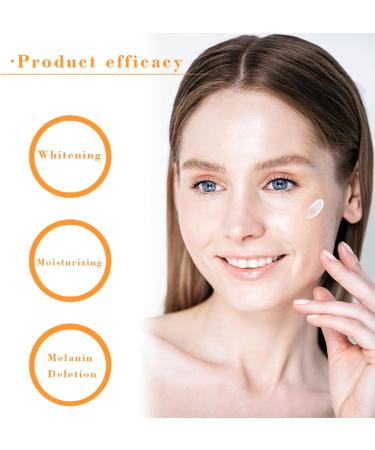 Brightening Scrub - Orange Body Scrub & Skin Exfoliator - Natural Moisturizing & Rejuvenating Body Scrub Undiluted Gentle Undiluted for Full Body Face Teksome - Buy Online on GoSupps.com