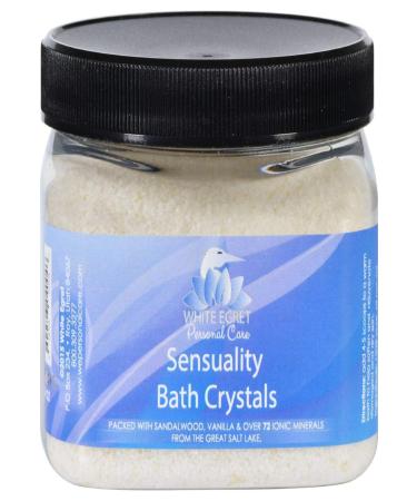 White Egret Personal Care Sensuality Bath Crystals 16 Oz Sensuality 16 Ounce (Pack of 1)