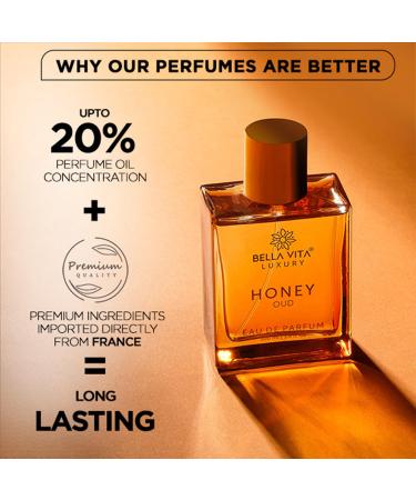Perfume Duo: Honey Oud Eau de Parfum (3.4 fl. oz.) + Luxury White Oud Eau de Parfum (3.4 fl. oz.) | Long-Lasting Vegan & Cruelty-Free Fragrances for Every Occasion - Buy Online on GoSupps.com