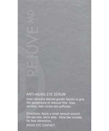 RejuveMD Growth Factor Anti-Aging Eye Serum - 0.5 Fl oz - Buy Online on GoSupps.com