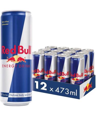 Red Bull Energy Drink 473ml x 12 & Energy Drink Tropical Edition 250ml x 12 + Energy Drink - Buy Online on GoSupps.com