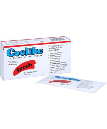 Coolike Fresh Wet Towels - 5 Pack | Premium Hygiene Solution for On-the-Go | International Shipping Available - Buy Online on GoSupps.com
