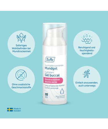 Tepe Moisturizing Mouth Gel for Dry Mouth | Flavorless & Easy to Use | Perfect for On-the-Go Relief - Buy Online on GoSupps.com