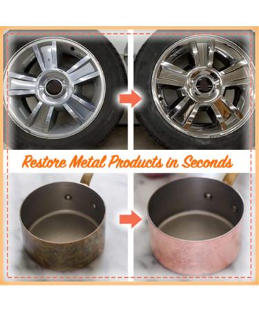 All Metal Polish Cream Multifunction Rust Remover for Metal Stainless Steel/Aluminum/Brass/Copper or Gold Polish Cleaner - Buy Online on GoSupps.com
