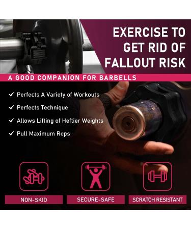 Buy Taeku Dumbbell Closures - Professional 2-Piece Barbell Clips & Quick Lock Clamps for Stronglift Training (30mm) - International Shipping Available - Buy Online on GoSupps.com