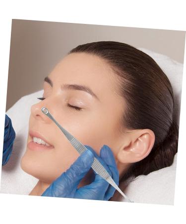 Ipetboom 1 Set Blackhead Removal Tool Household Remover Blackhead Tweezers Blackhead Supply Face Cleaner Tool Daily Use Comedone Spoon Cell Clamp Stainless Steel Squeeze Pimples - Buy Online on GoSupps.com