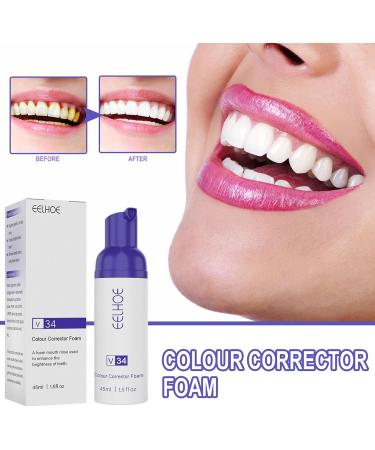 SOUQDWL Foaming Toothpaste | Teeth Whitening Toothpastes | Foam Teeth Whitening Stain Removal Toothpaste Oral Care-Toothpaste Replacement Ultra-fine Mousse Foam - Buy Online on GoSupps.com