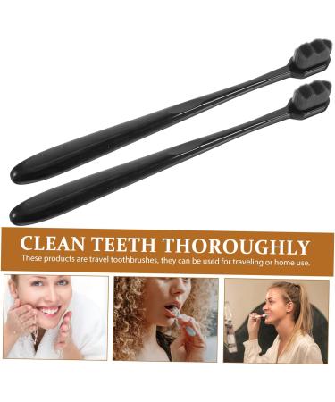 Minkissy 12 pcs Soft Travel Toothbrush Set - Portable Collapsible Toothbrushes for Adults & Kids - Ideal for Home & Travel - Buy Online on GoSupps.com