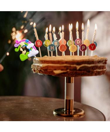4 Pcs Cake Decorations Rainbow Cake Topper Theme Cake Decors Cloud Cake Supplies for Kids Boy Girl Birthday Party - Buy Online on GoSupps.com