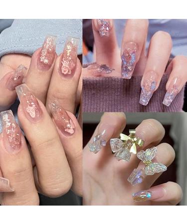 FEIlei 6 Grids Nail Jewelry Zircon Nail Art Rhinestones Decors Crystals Diamond Gems - Buy Online on GoSupps.com