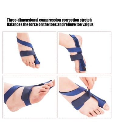 Hallux Valgus Bunion Corrector | Adjustable Bunion Strap & Toe Separator for Foot Care - International Shipping - Buy Online on GoSupps.com
