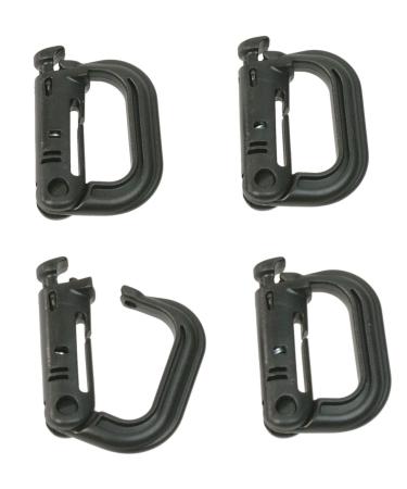 valonic Molle carabiner | plastic snap hook | for backpack belt | black | Molle accessories | Grimlock grimloc - Buy Online on GoSupps.com