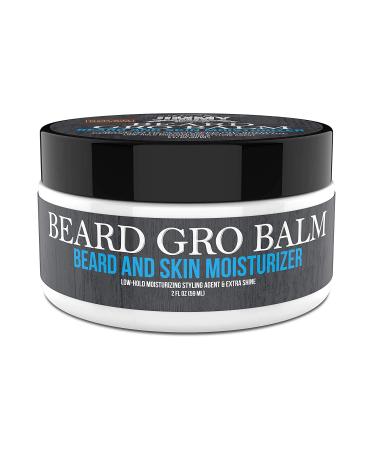 Uncle Jimmy Beard Gro Balm 2oz - Premium Beard Care Solution - Buy Online on GoSupps.com