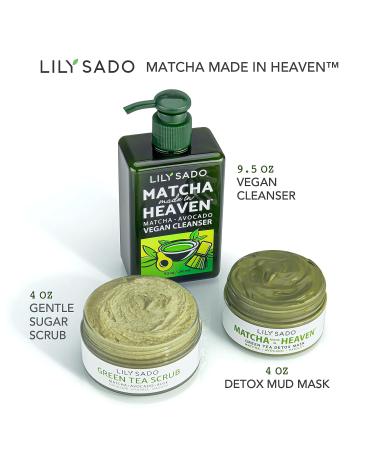 Organic Green Tea Matcha & Avocado Face Mask - Anti-Aging Vegan Facial Treatment - Buy Online on GoSupps.com