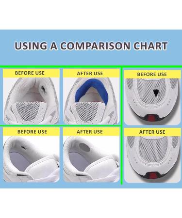 DIY Shoe Heel Repair Patch - Self-Adhesive Durable Soft - 3 pcs Blue for Sports Shoes Leather Shoes & High Heels - 5.9x5.9in - Buy Online on GoSupps.com