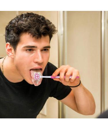Tongue Brush & Scraper - Fight Bad Breath with Our Effective Tongue Cleaner | 1 Pack - Ship Worldwide - Buy Online on GoSupps.com