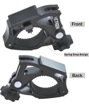 VICTAGEN Aluminum Bike Light Mount - Easy Install, Universal Bracket for Victagen & Other Bike Lights - Durable Metal Holder (1 Pack) - Buy Online on GoSupps.com