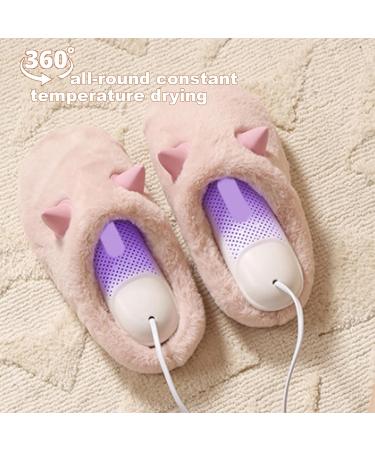 Portable Electric Shoe Dryer - Desodorizing & Sterilizing Warmers for All Shoe Types - Time-Controlled UV Violet Light - Ideal for Boots Socks & Children's Shoes - Buy Online on GoSupps.com