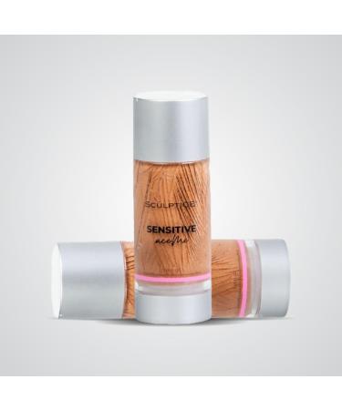 SCULPTICE Sensitive Ice Facial Stick Mask - Organic Clay Face Mask for Delicate Skin - Reduces Redness and Puffiness - Achieve a Lifted Radiance with our Clay Mask Stick for Sensitive Skin