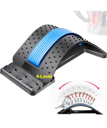 Back Stretcher, (4-Levels)Back Cracker, Back Crack for Lumbar Back Pain Relief, Adjustable Multi-Level Lumbar Support Back Massagers, Lower and Upper Back Pain Relief Device for Scoliosis, Sciatica Back cracker-4 Levels - Buy Online on GoSupps.com