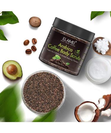 Natural Coffee Body Scrub - Organic Peeling for Face & Body | Exfoliating Skin Care for All Skin Types - Buy Online on GoSupps.com