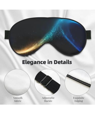 Buy Abstract Geometric Print Soft Eye Mask - Sleep Mask for Travel | Comfortable Sleep Eye Mask for Men & Women - Buy Online on GoSupps.com
