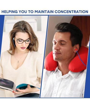 Xuhal 200 Pairs Corded Reusable Silicone Ear Plugs Bulk - Noise Cancelling Hearing Protection for Shooting, Work, Swimming - Individually Wrapped Soft Earplugs for Kids & Adults - 4 Colors - Buy Online on GoSupps.com