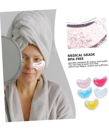 Healvian 2 Sets Multifunctional Gel Eye Patches for Cooling Eyes for Removing Tired Eyes Puffiness and Dark Circles 5 Pieces*2 - Buy Online on GoSupps.com