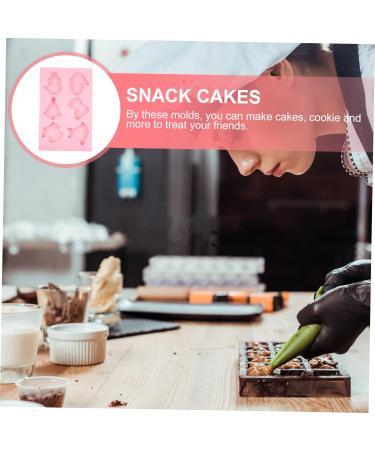 MAGICLULU 5pcs Fruit Cake Mold Clay Molds Silicone Bakeware Biscuit DIY Mould Baking Mold Dessert Mould Non Stick Candy Mold Santa Cake Mold Non Stick Fondant Mold Sample Silica Gel Popsicle 32X18CMx5pcs - Buy Online on GoSupps.com