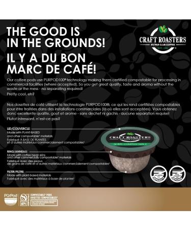 Club Coffee Craft Roasters French Vanilla - Flavoured Light Roast Single Serve Coffee K-Cup Pods Compostable Coffee Pods Keurig Brewer Compatible Rainforest Alliance Certified 20 Count French Vanilla - Flavoured Light Roast 20 count (Pack of 1) - Buy Online on GoSupps.com