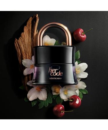 O Botic rio Her Code Eau de Parfum Long-Lasting Fruity Floriental Fragrance Perfume for Women 1.7 Ounce - Buy Online on GoSupps.com