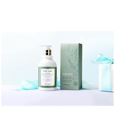 cell happy co Lavender Body Wash COSMOS organic certifed Organic French Lavender Flower Water and Oil 5 kinds of herbal extract Sensitive & Trouble skin (10.1 floz) - Buy Online on GoSupps.com