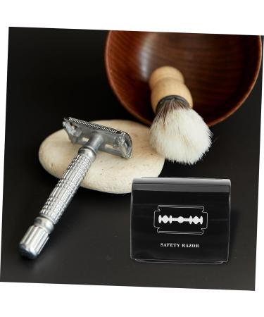 Minkissy Razor Blade Disposal Container - Stainless Steel Storage Box for Barber & Shaving Blades - Safe & Secure Blade Disposal - Buy Online on GoSupps.com