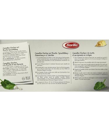  Barilla Barilla Cannelloni 250g - Lot of 4 - Buy Online on GoSupps.com