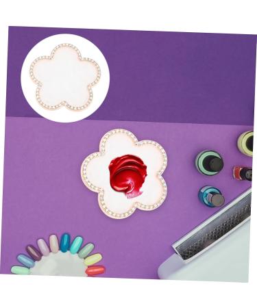  Healeved Healeved Armor Display Edge Nail Polish Cosmetic Manicure Pallet Nail Color Makeup Display Board Nail Display Plate Makeup Tray for Painting Nails Zinc Alloy Colorful - Buy Online on GoSupps.com