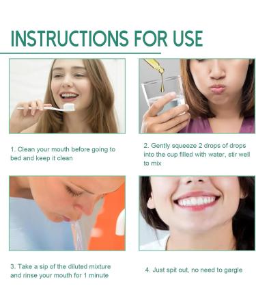 HOUXIANDOU Dentizen Gum Regrowth Drops 30ml Gum Regrowth Drops Rejuvenate Your Gums With Ease Natural For Oral Care Chewing Gum For Gum Health 1 Bottle - Buy Online on GoSupps.com