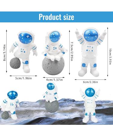 Oneroomone Space Cupcakes Astronaut Cupcake Toppers Asteroid and Rocket Cake Topper - Buy Online on GoSupps.com