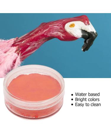  PUNELE Face paint palette odorless body paint kit for Halloween Christmas cosplay with soapy water or makeup remover for parties artistic performances - Red 75g - Buy Online on GoSupps.com