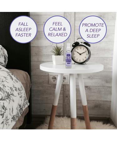 Laki Naturals Lavender Sleep Mist 2.7oz - Natural Sleep Aid Hydrosol Body Spray with Essential Oils for Relaxation & Calm - Buy Online on GoSupps.com