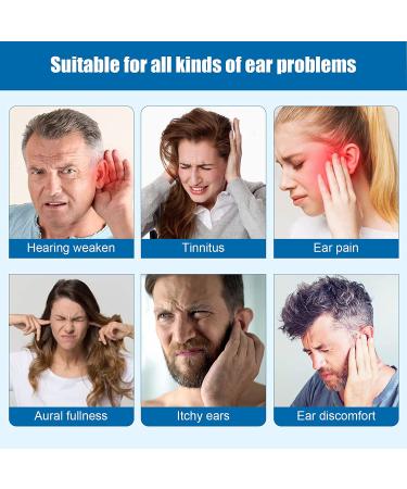 Tinnitus Relief Ear Patch - 12 PCS Natural Herbal Formula for Ringing Ears, Earaches, Improved Hearing, and Peaceful Sleep - Buy Online on GoSupps.com